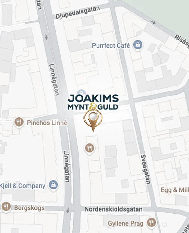 Karta över Linnégatan 52, Göteborg