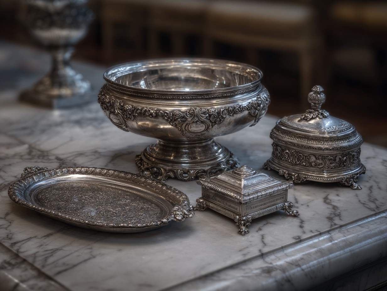 Silverbestick och silverföremål hos Joakims Mynt & Guld